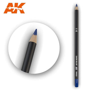 AK10022 Watercolor Pencil Dark Blue Weathering Pencil Mworkshop 