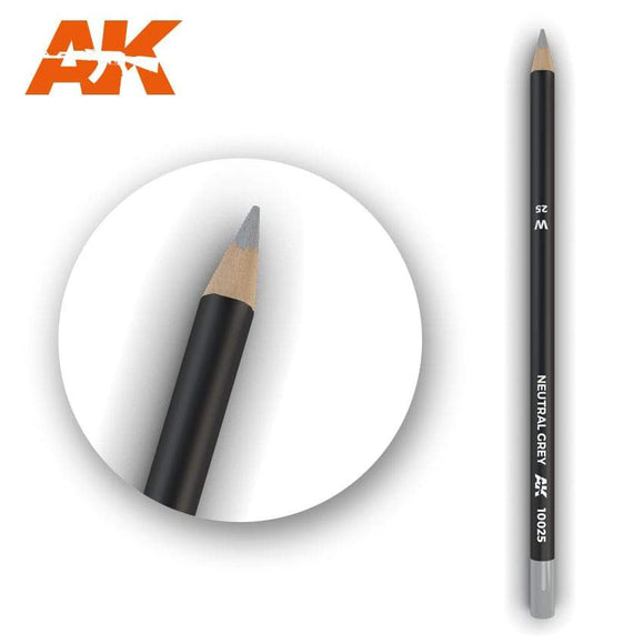AK10025 Watercolor Pencil Neutral Grey Weathering Pencil Mworkshop 