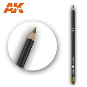 AK10036 Watercolor Pencil Bronze Weathering Pencil Mworkshop 