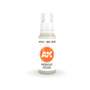 AK11006 Silver Grey 17ml Acrylics 3rd Generation AK Interactive 