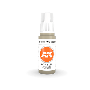 AK11009 Warm Grey 17ml Acrylics 3rd Generation AK Interactive 