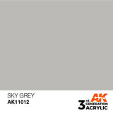 AK11012 Sky Grey 17ml Acrylics 3rd Generation AK Interactive 