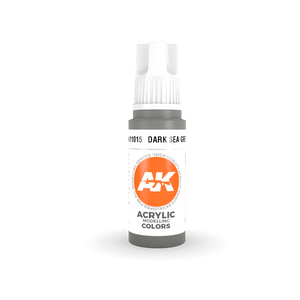AK11015 Dark Sea Grey 17ml Acrylics 3rd Generation AK Interactive 