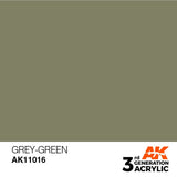 AK11016 Grey-Green 17ml Acrylics 3rd Generation AK Interactive 