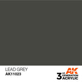AK11023 Lead Grey 17ml Acrylics 3rd Generation AK Interactive 