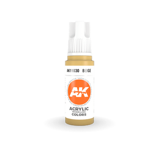 AK11030 Beige 17ml Acrylics 3rd Generation AK Interactive 