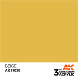 AK11030 Beige 17ml Acrylics 3rd Generation AK Interactive 