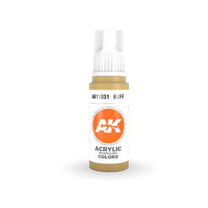 AK11031 Buff 17ml Acrylics 3rd Generation AK Interactive 