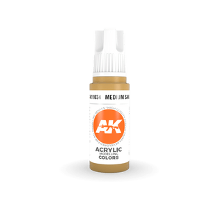 AK11034 Medium Sand 17ml Acrylics 3rd Generation AK Interactive 