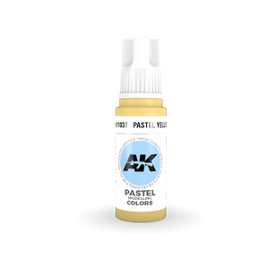 AK11037 Pastel Yellow 17ml Acrylics 3rd Generation AK Interactive 