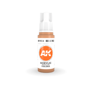 AK11064 Beige Red 17ml Acrylics 3rd Generation AK Interactive 