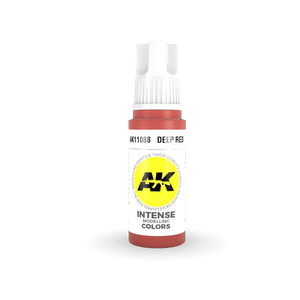 AK11088 Deep Red 17ml Acrylics 3rd Generation AK Interactive 