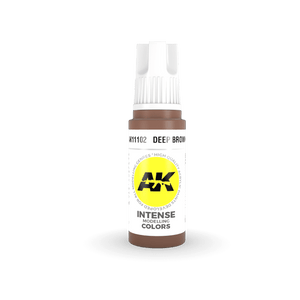 AK11102 Deep Brown 17ml Acrylics 3rd Generation AK Interactive 