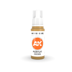 AK11118 Ocher 17ml Acrylics 3rd Generation AK Interactive 