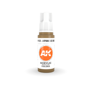AK11123 Japanese Brown 17ml Acrylics 3rd Generation AK Interactive 