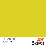 AK11130 Pistachio 17ml Acrylics 3rd Generation AK Interactive 
