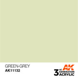AK11132 Green-Grey 17ml Acrylics 3rd Generation AK Interactive 