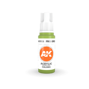 AK11136 Frog Green 17ml Acrylics 3rd Generation AK Interactive 