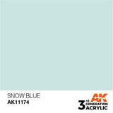 AK11174 Snow Blue 17ml Acrylics 3rd Generation AK Interactive 