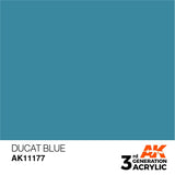 AK11177 Ducat Blue 17ml Acrylics 3rd Generation AK Interactive 