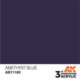 AK11183 Amethyst Blue 17ml Acrylics 3rd Generation AK Interactive 