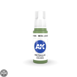 AK11205 Metallic Green 17ml Acrylics 3rd Generation AK Interactive 