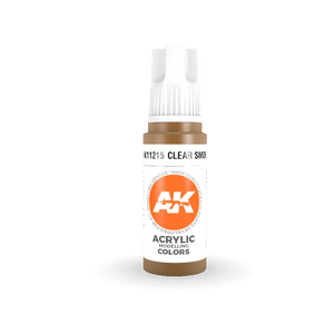 AK11215 Clear Smoke 17ml Acrylics 3rd Generation AK Interactive 