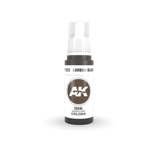 AK11223 Carbon Black INK 17ml Acrylics 3rd Generation AK Interactive 