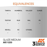 AK11233 Glaze Medium 17ml Auxiliary AK Interactive 