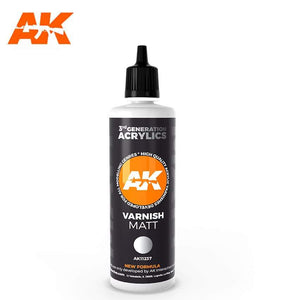 AK11237 Matt Varnish 100 ml 3rd Generation Varnish AK Interactive