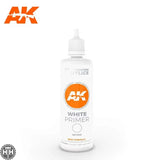 AK11240 White Primer 100 ml 3rd Generation Primer AK Interactive