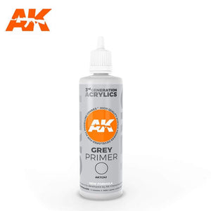 AK11241 Grey Primer 100 ml 3rd Generation Primer AK Interactive 
