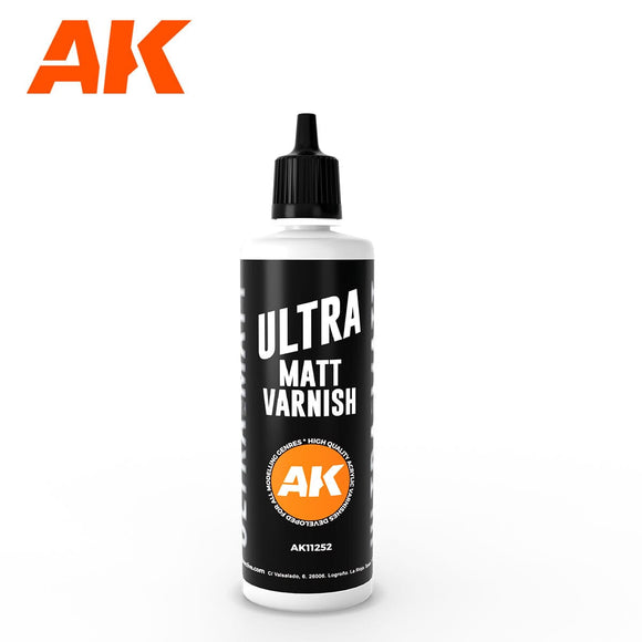 Ak11252 Ultra Matt Varnish 100ml Varnish AK Interactive 