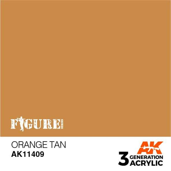 AK11409 Orange Tan Acrylics 3rd Generation - FIGURE AK Interactive 