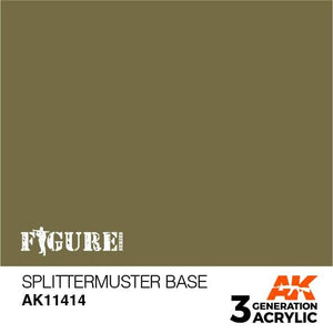 AK11414 Splittermuster Base Acrylics 3rd Generation - FIGURE AK Interactive 