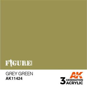 AK11424 Grey Green Acrylics 3rd Generation - FIGURE AK Interactive 