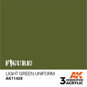 AK11428 Light Green Uniform Acrylics 3rd Generation - FIGURE AK Interactive 