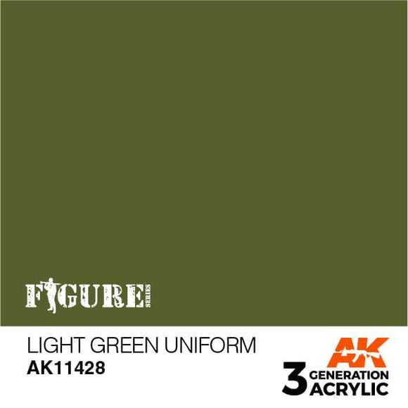 AK11428 Light Green Uniform Acrylics 3rd Generation - FIGURE AK Interactive 