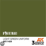 AK11428 Light Green Uniform Acrylics 3rd Generation - FIGURE AK Interactive 