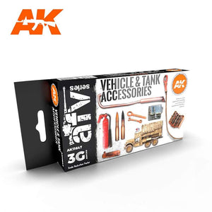 AK11647 TANK ACCESORIES 3G Acrylics 3rd Generation Sets AK Interactive 