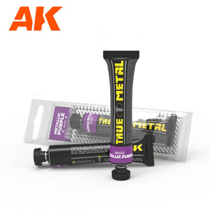 Ak452 True Metal Metalic Purple True Metal Colour AK Interactive 