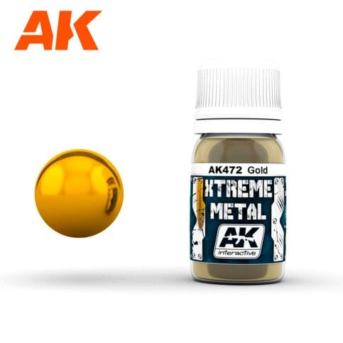 Ak472 Xtreme Metal Gold Xtreme Metal AK Interactive 