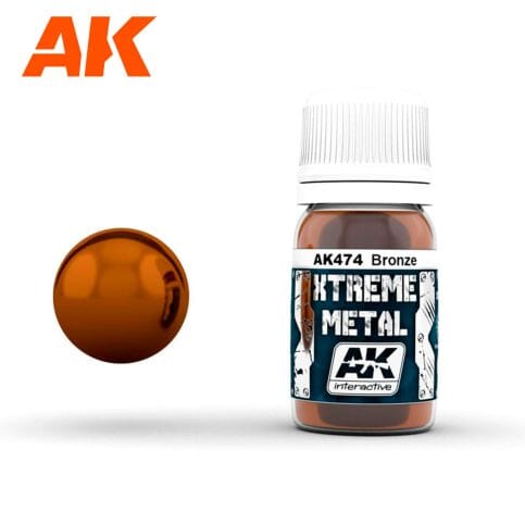 Ak474 Xtreme Metal Bronze Xtreme Metal AK Interactive 