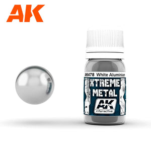 Ak478 Xtreme White Aluminium Xtreme Metal AK Interactive 