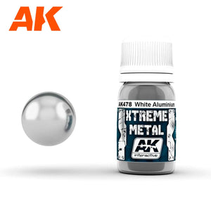 Ak478 Xtreme White Aluminium Xtreme Metal AK Interactive