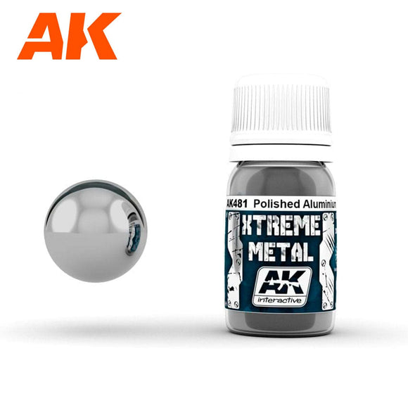 Ak481 Xtreme Metal Polished Aluminium Xtreme Metal AK Interactive 