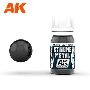 Ak483 Xtreme Metal Gun Metal Xtreme Metal AK Interactive