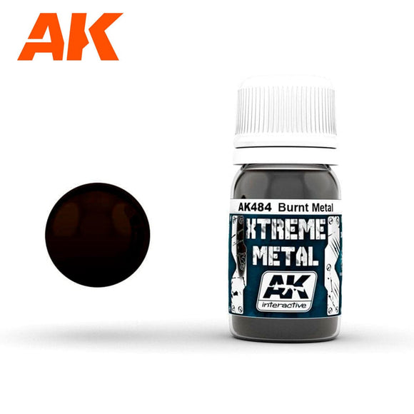 Ak484 Xtreme Metal Burnt Metal Xtreme Metal AK Interactive