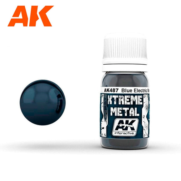 Ak487 Xtreme Metal Metalic Blue Xtreme Metal AK Interactive