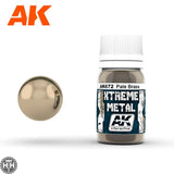Ak672 Xtreme Metal Pale Brass Xtreme Metal AK Interactive